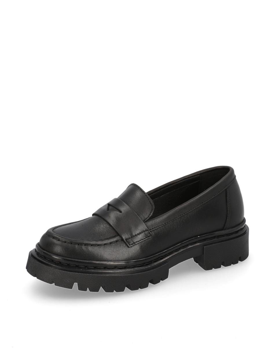 Glattleder Slipper klassisch