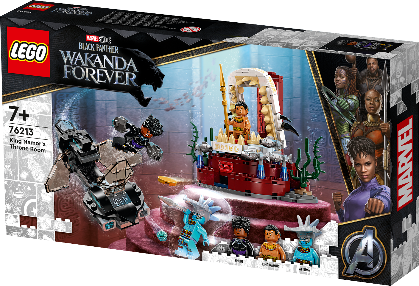 LEGO Super Heroes - Kong Namors tronsal (76213)