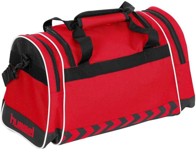 Hummel SporttasVolwassenen - rood/zwart