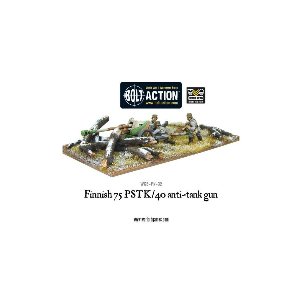 Bolt ACtion - Finnish 75 PSTK/40 Anti-Tank Gun