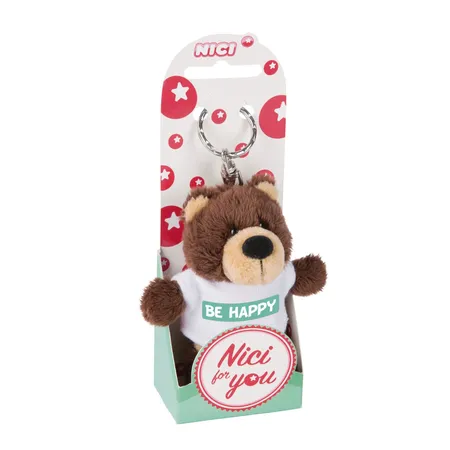 NICI Bär Be Happy 10cm Bb SA m. T-shirt