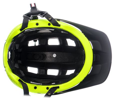Casque Casco MTB E Noir/ Jaune Fluo
