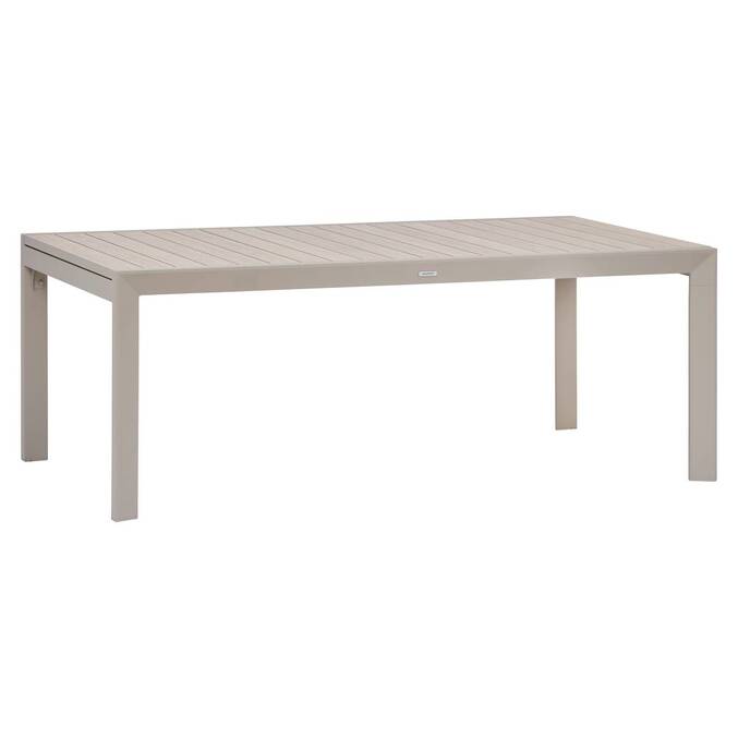 Table de jardin extensible rectangulaire EVASION Lin / Argile