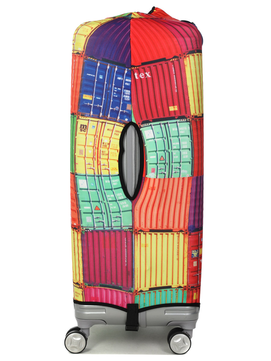 Housse de valise Periea Colourful Squares L