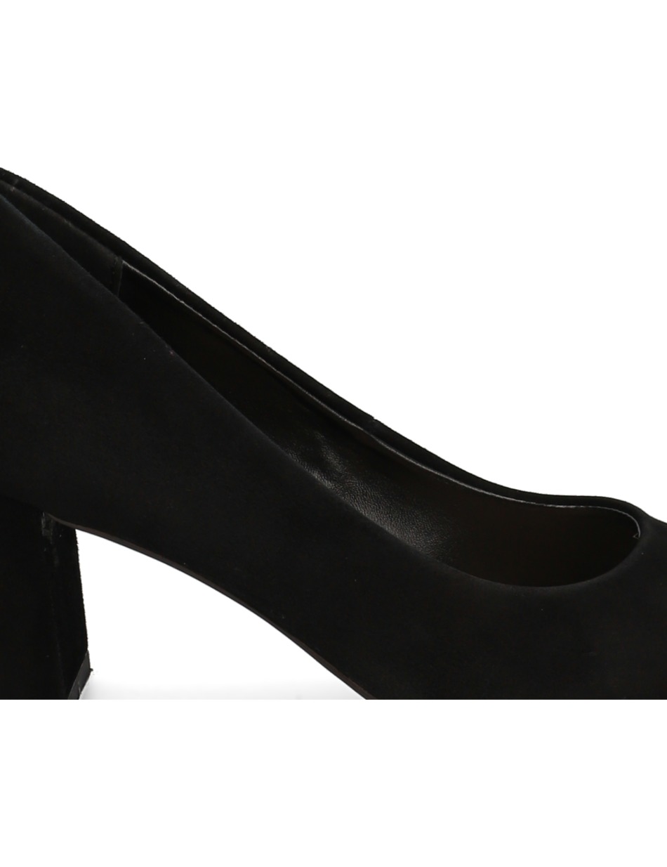 Veloursleder Pumps