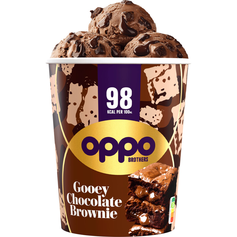 Oppo Brothers Gooey chocolate brownie