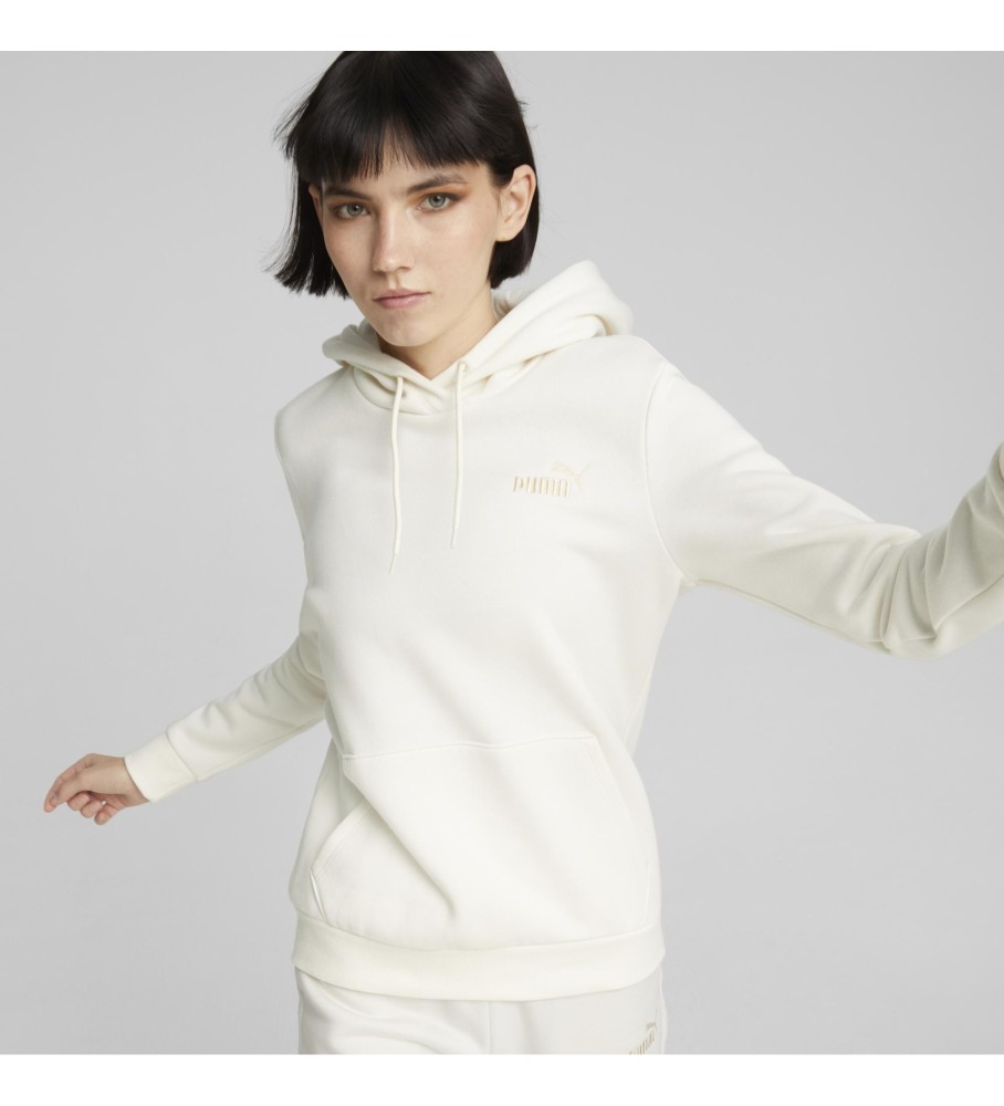 Moletom Puma Bordado Branco