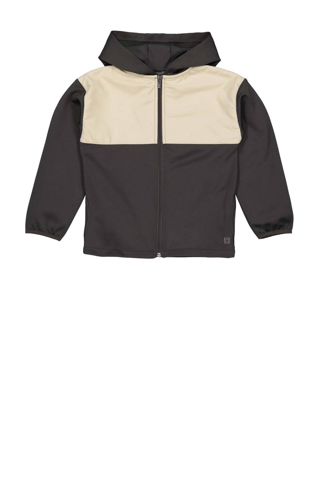 LEVV softshell jas FERRY grijs/ecru