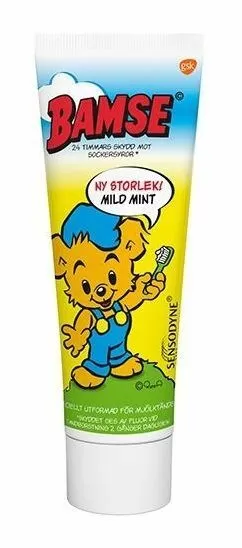 Sensodyne Bamse Tandpasta - 75 ml.