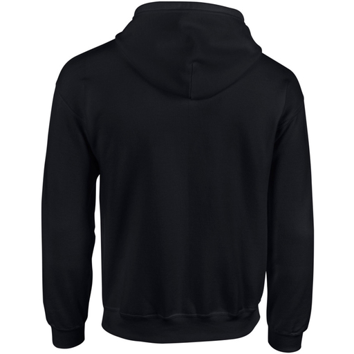 Moletom com zíper Gildan masculino, ideal para esportes e academia.