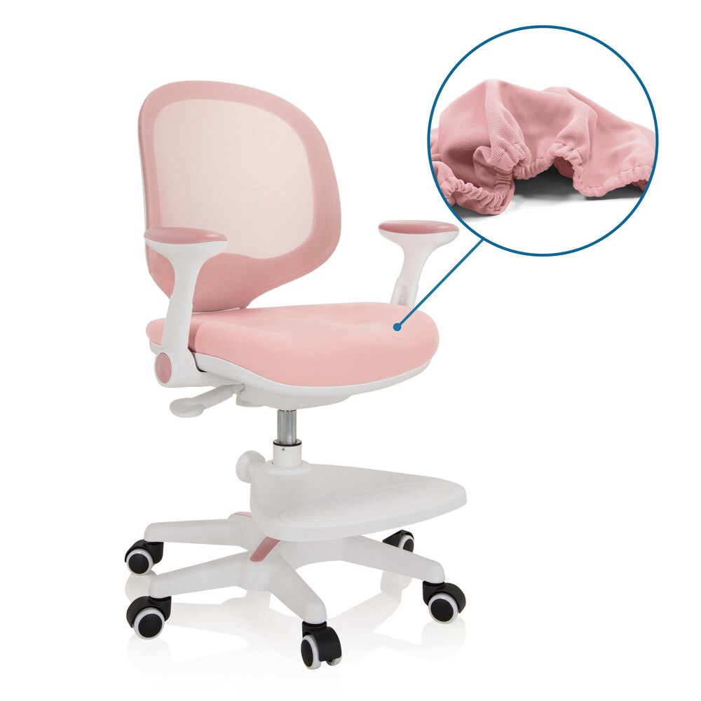 Kinderstuhl KID ERGO Stoff/Netzstoff mit Armlehnen hjh OFFICE