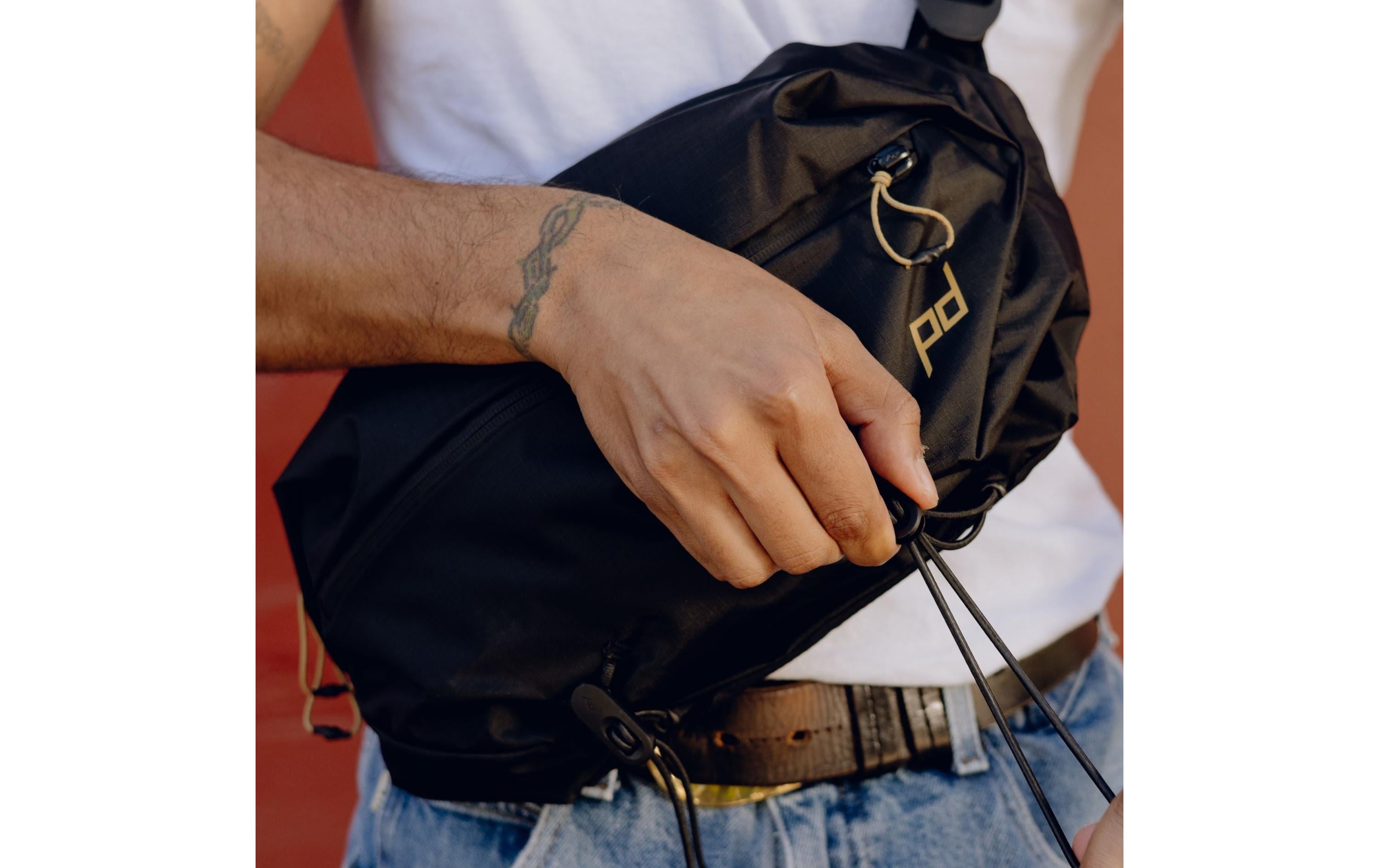 Fotorucksack Outdoor Sling 7L – SchwarzUltraleichte und vielseitige Tasche