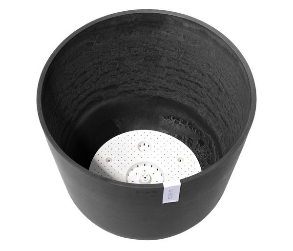Ecopots Kunststoff-Topf Oslo mit Wassersystem,