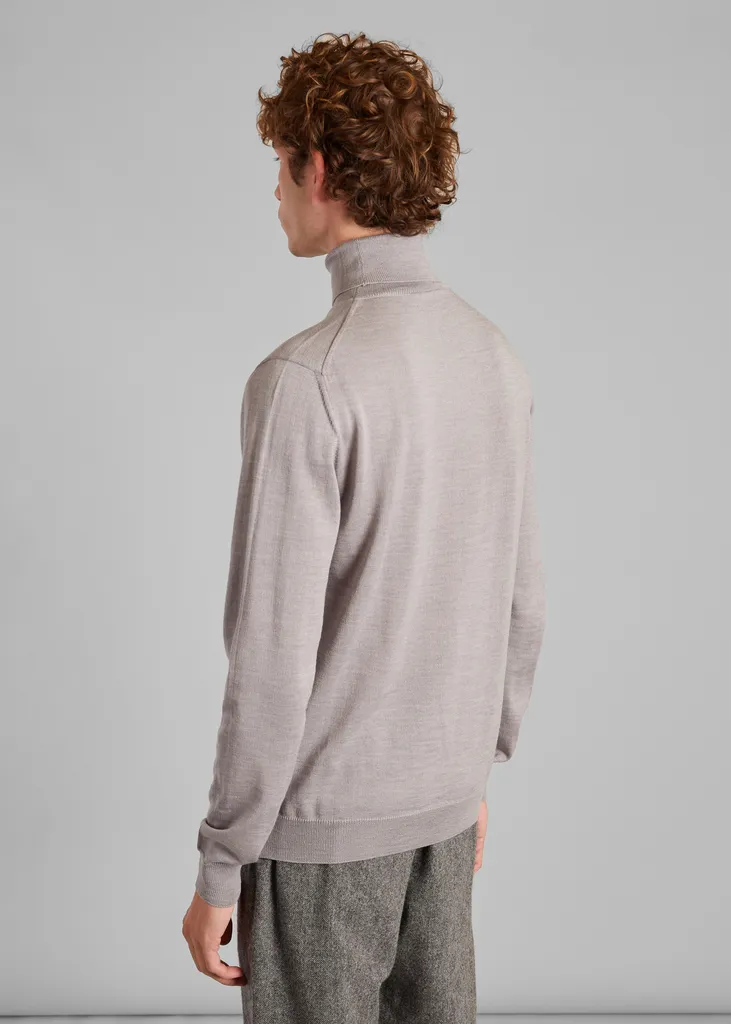 Pull col roulé en laine mérinos L'Exception Paris