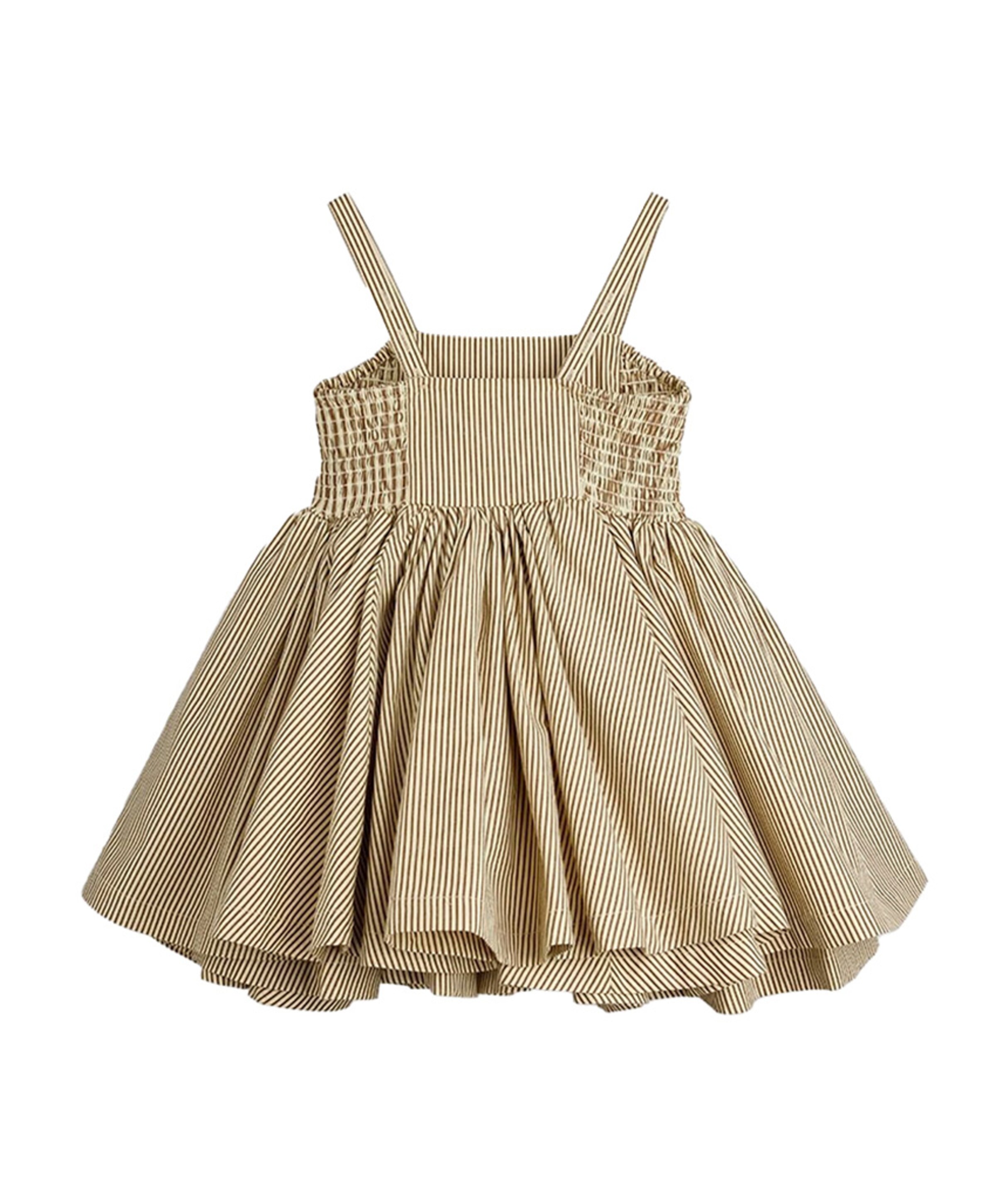 Mini Rodini Meisjes jurk bruin