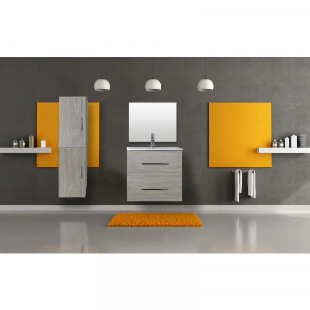 Dansmamaison GUZO Ensemble salle de bain