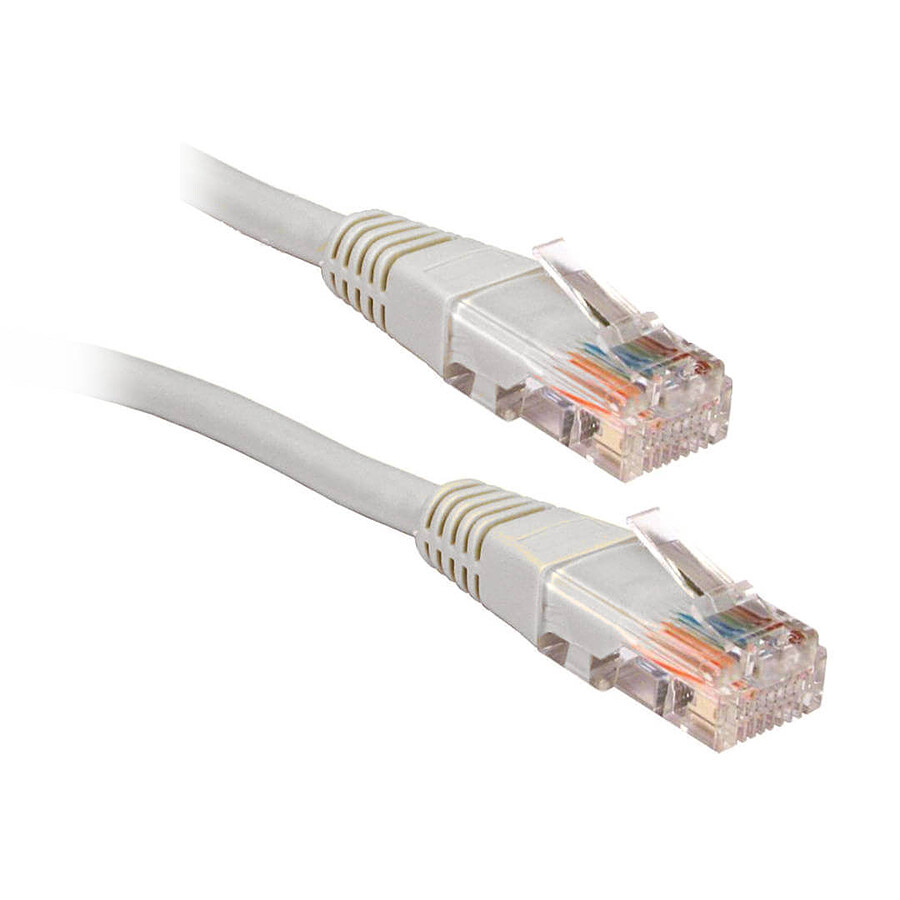 Cable RJ45 Cat 6 FTP (gris) - 2 m