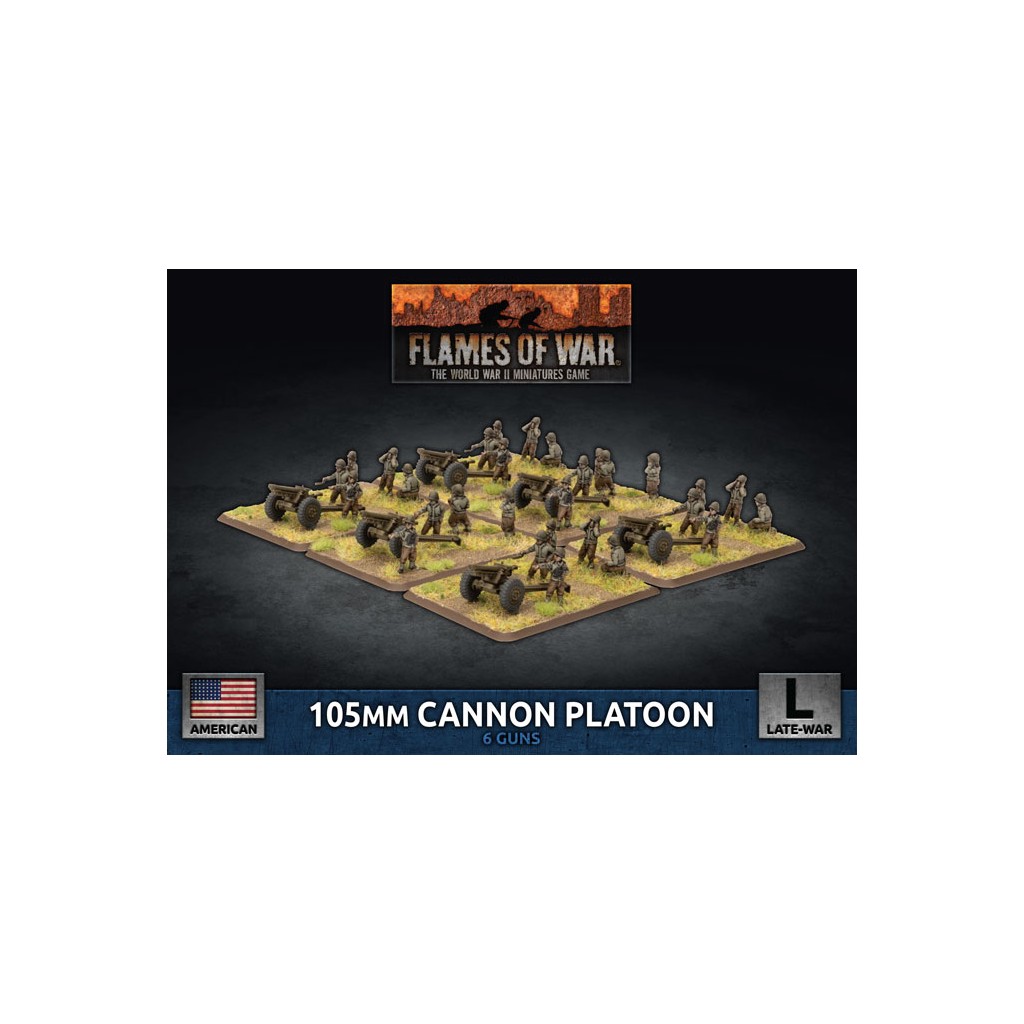 Flames of War - 105mm Cannon Platoon