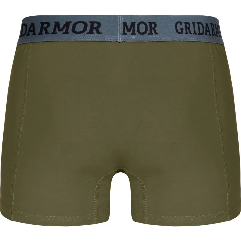 Gridarmor Men's Steine 3p Cotton Boxers 2.0 Multi Color