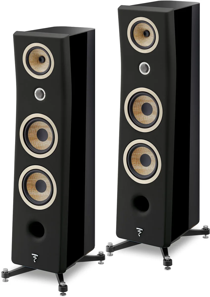 Focal Kanta N°3 Noir / Noir mat (la paire) Enceintes colonne