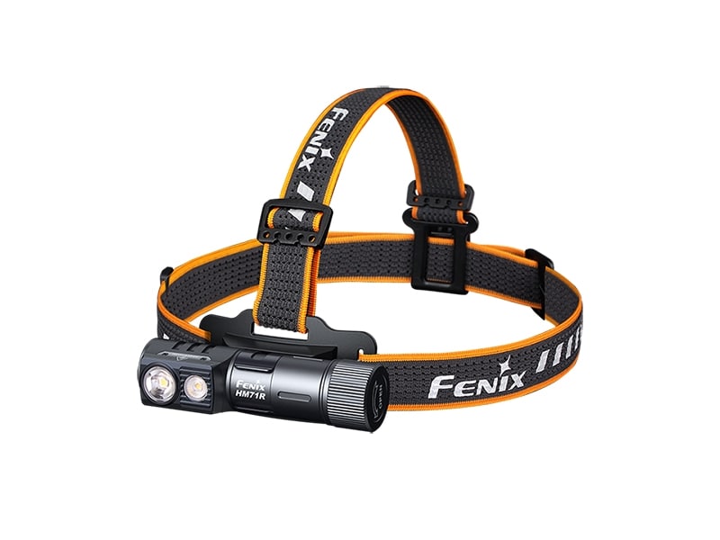 Fenix HM71R 2700 Lumen, Hodelykt<br> Følger med ekstra lommelykt på 200 lumen