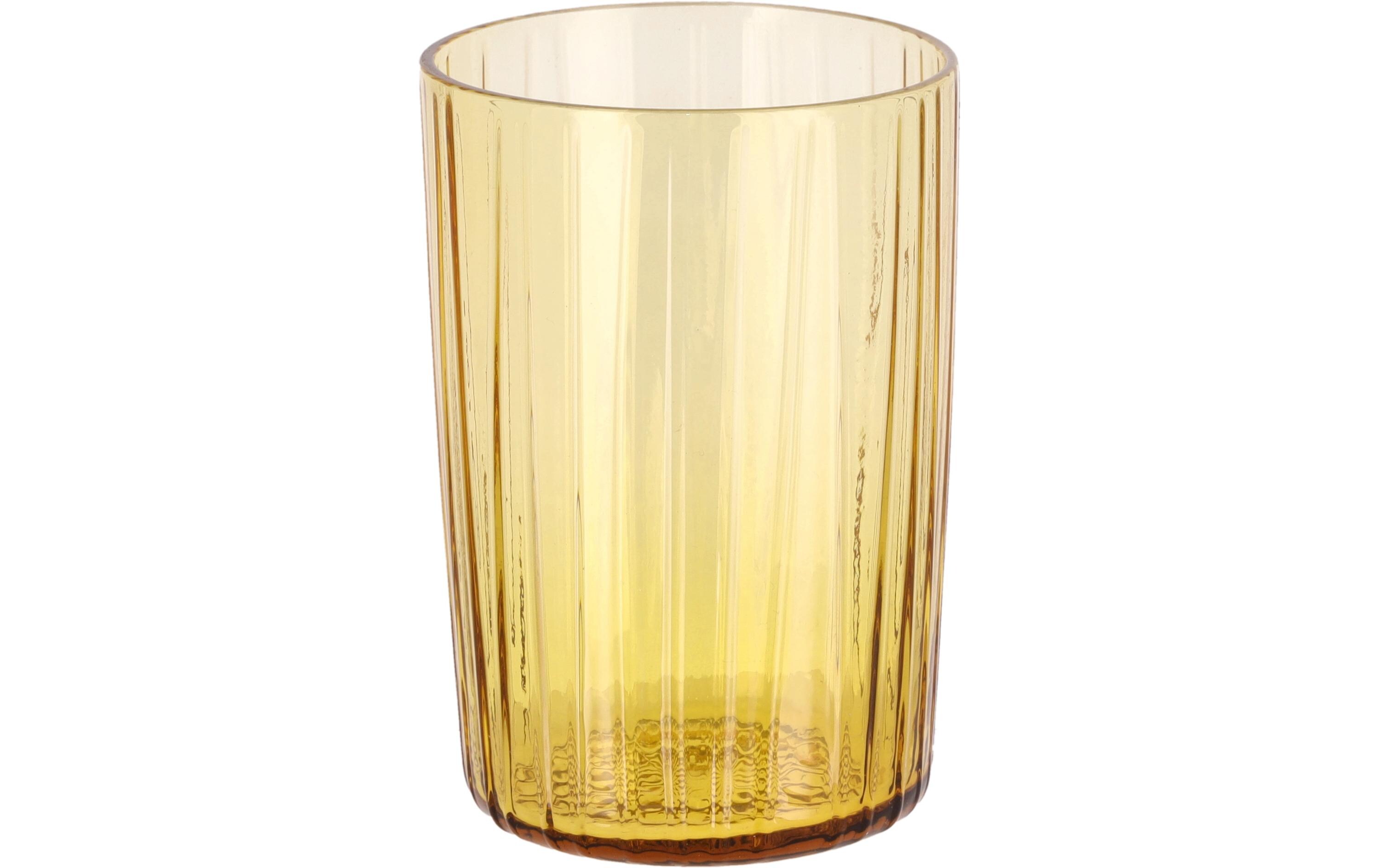 Trinkglas Kusintha 280 ml, 4 Stück, AmberWassergläser Set