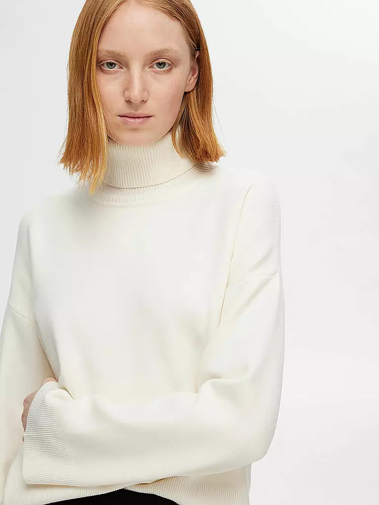 SELECTED FEMME Rollkragenpullover  SLFKAMMA creme