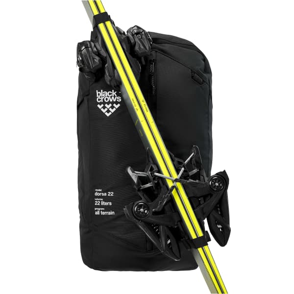 Sac à dos ski rando BLACK CROWS DORSA 22 BLACK/WHITE