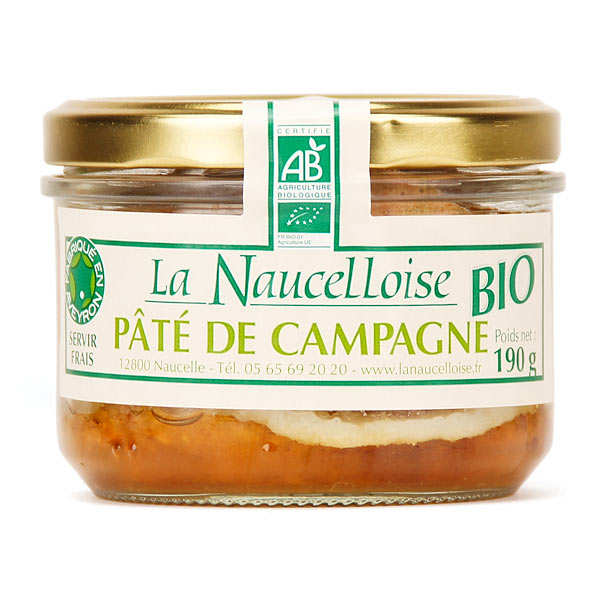 Pâté de campagne bio de l'Aveyron