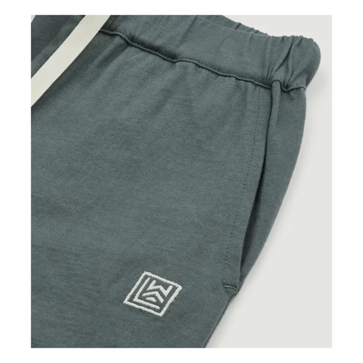 Liewood Short Coton Bio Bako | Bleu gris
