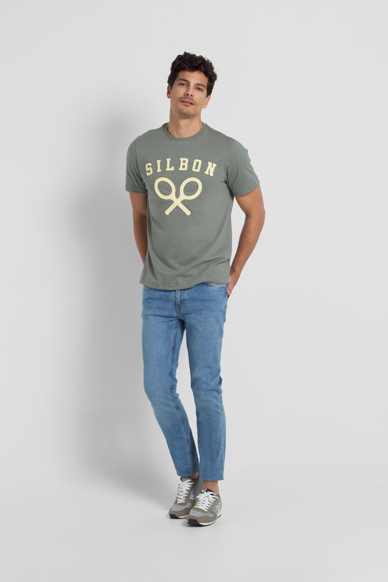 Camiseta cáqui Corporate Sneakers - Cáqui