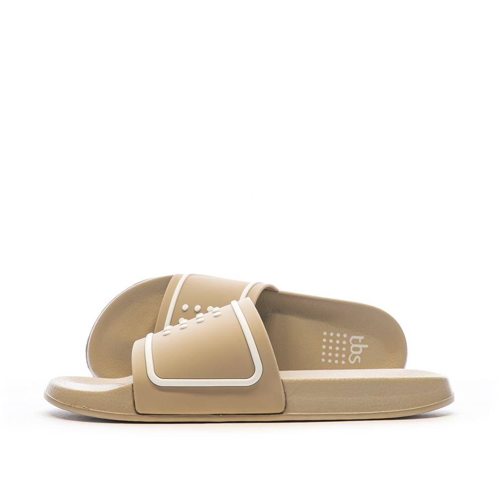 TBS Claquettes Marron Clair Femme TBS FLIFLOW