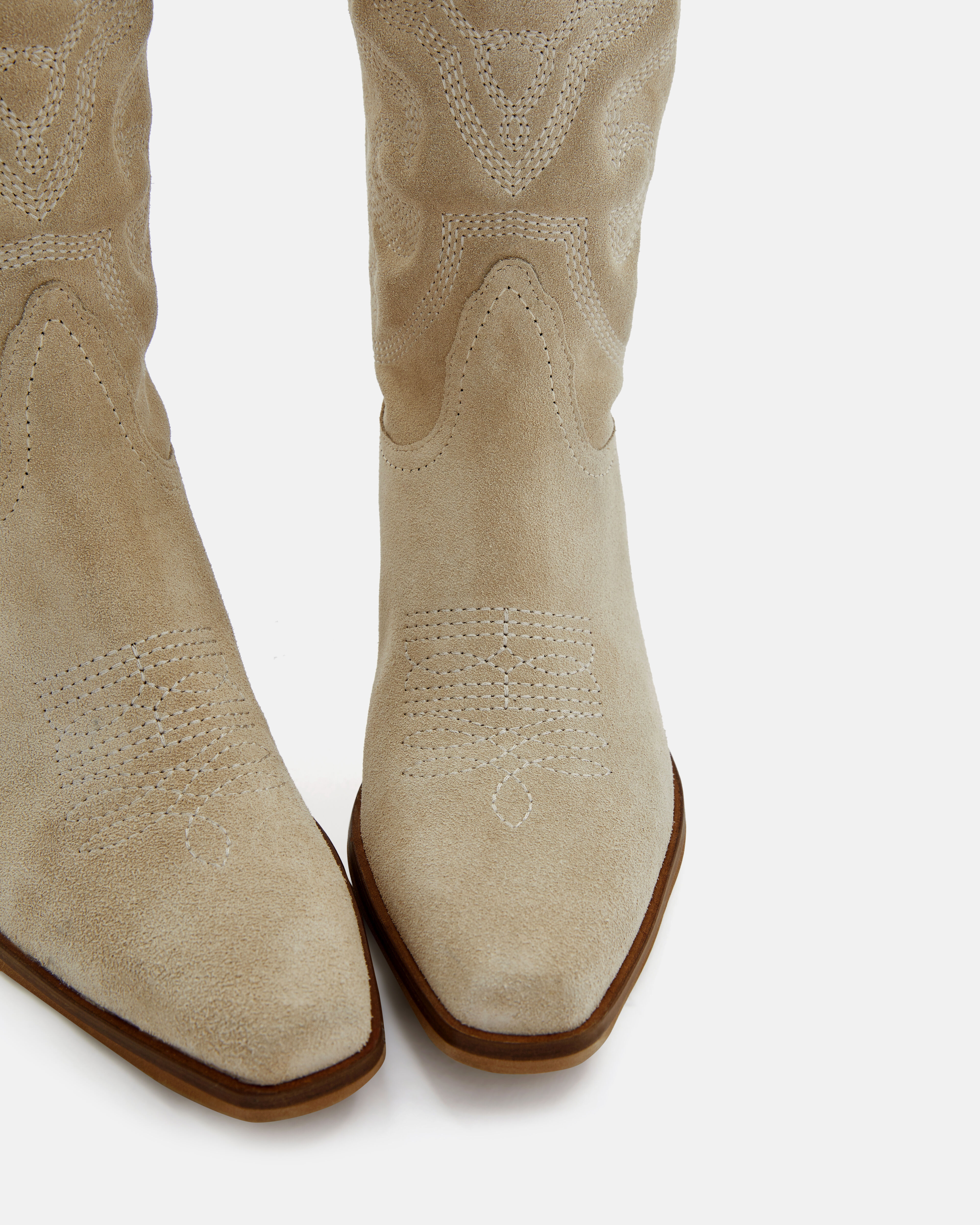BOOTS WESTERN LYREI Ecru