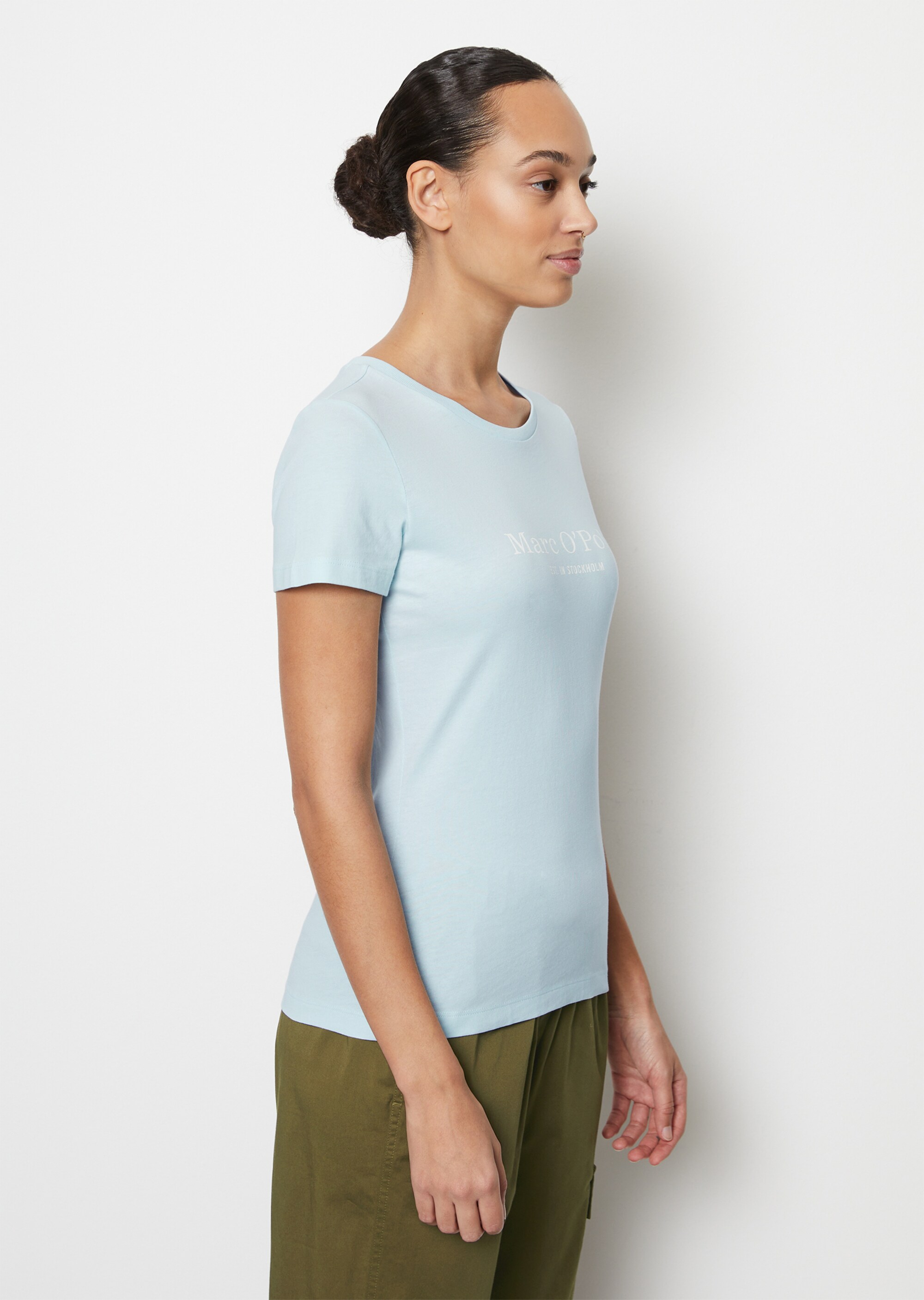 Logo-T-Shirt regularaus Organic Cotton