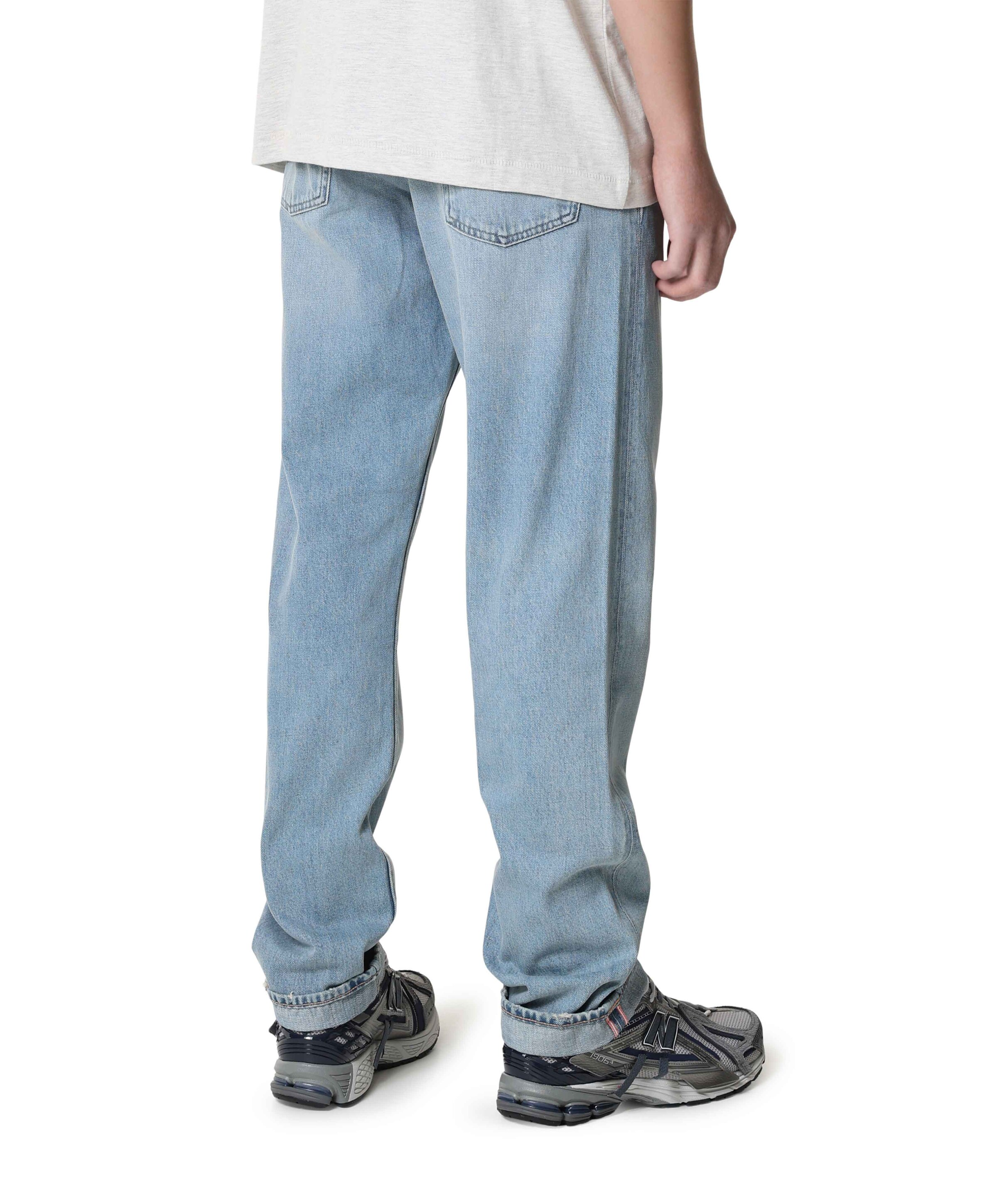 -1 Nordic Denim Relaxed leg heren jeans blauw