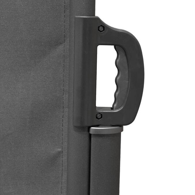 Paravent double rétractable ANTAO Graphite
