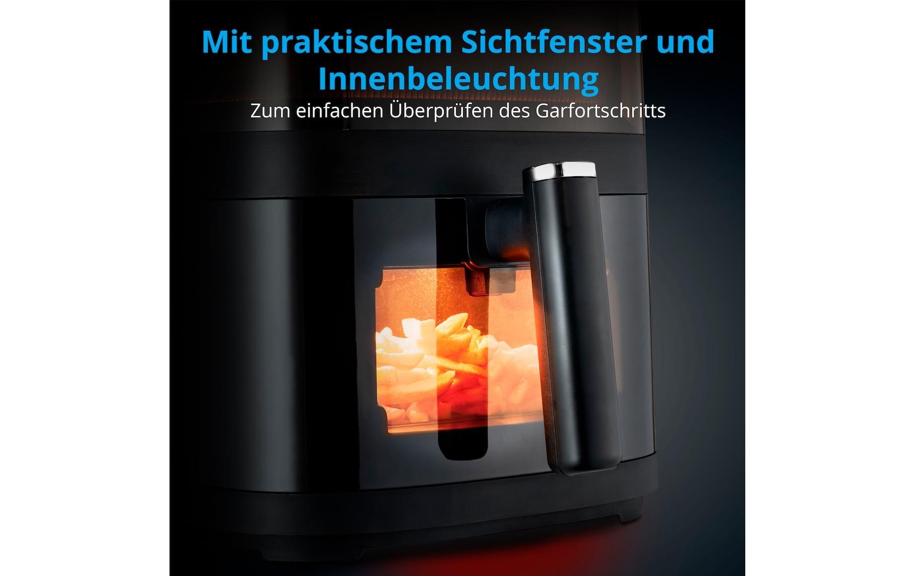 Medion® Heissluftfritteuse »MD 11780 5 l, Schwarz« 1500 W