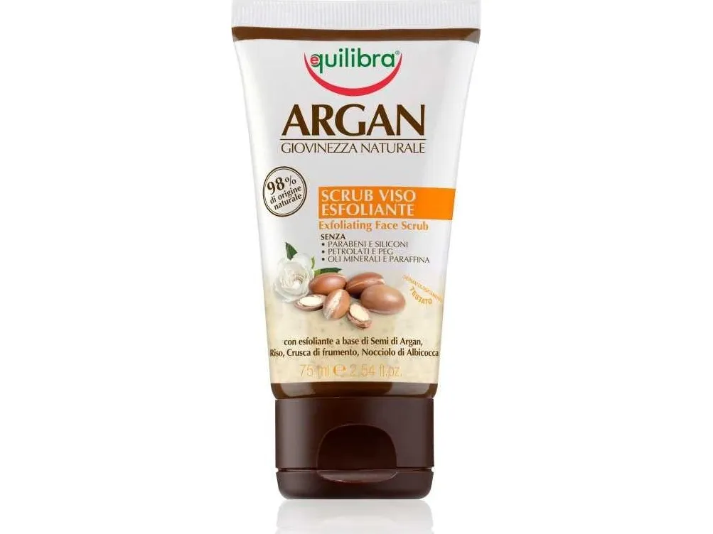 Equilibra EQUILIBRA_Argan Exfoliating Face Scrub Argan exfoliating face scrub 75ml