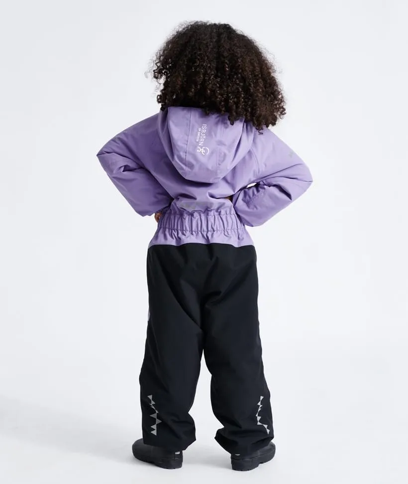 Isbjörn of Sweden Kids' Penguin Snowsuit Lavender