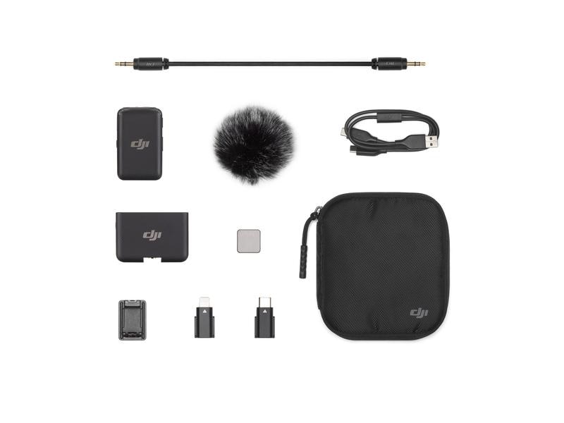 DJI Mikrofon 1 V1 Kompaktes, leichtes und leistungsstarkes drahtloses Mikrofonsystem