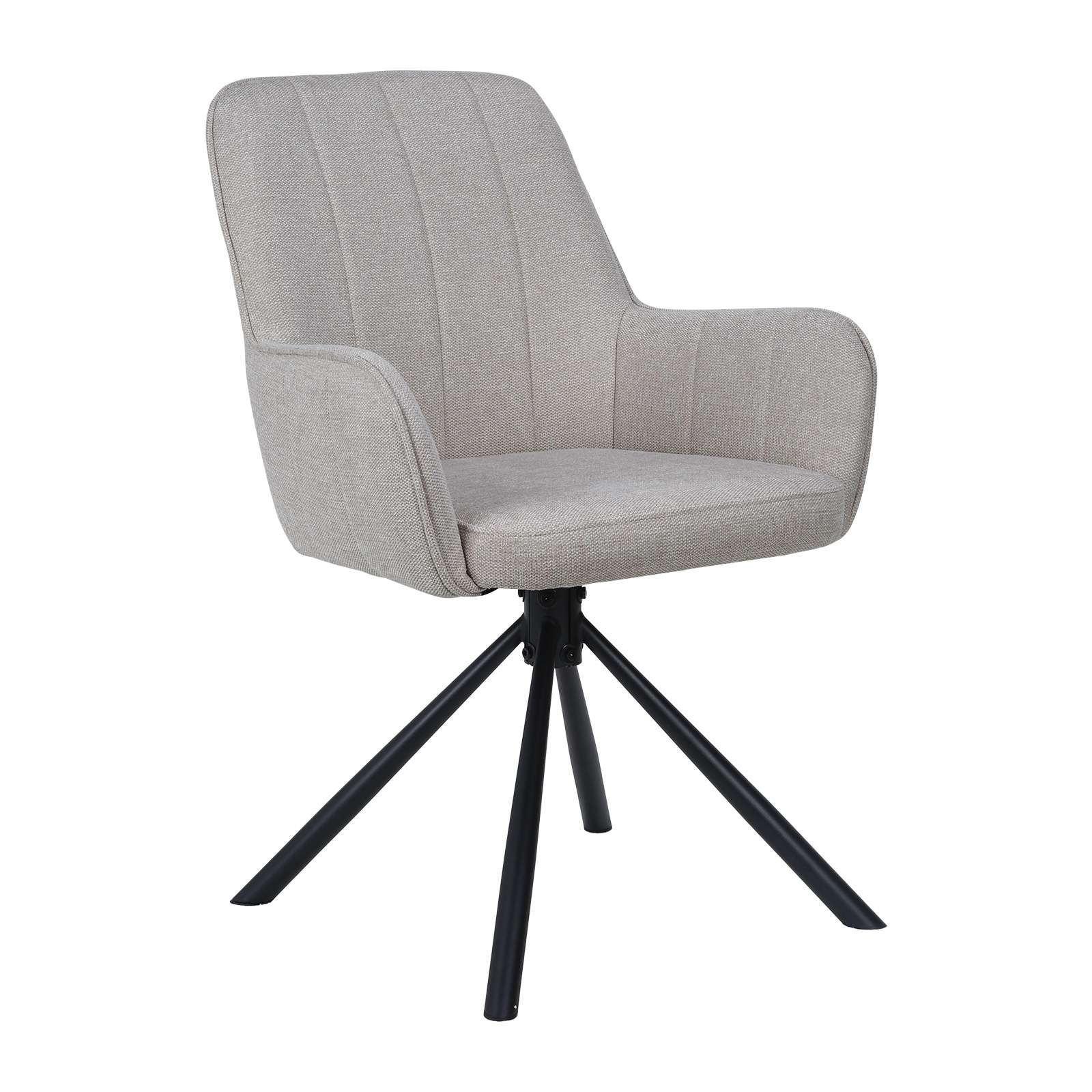 GOODproduct Esszimmerstuhl »Flaurent« () 2 Stk.gepolsterte Rückenlehne, Armlehne und Sitzfläche, Sitzhöhe 50 cm