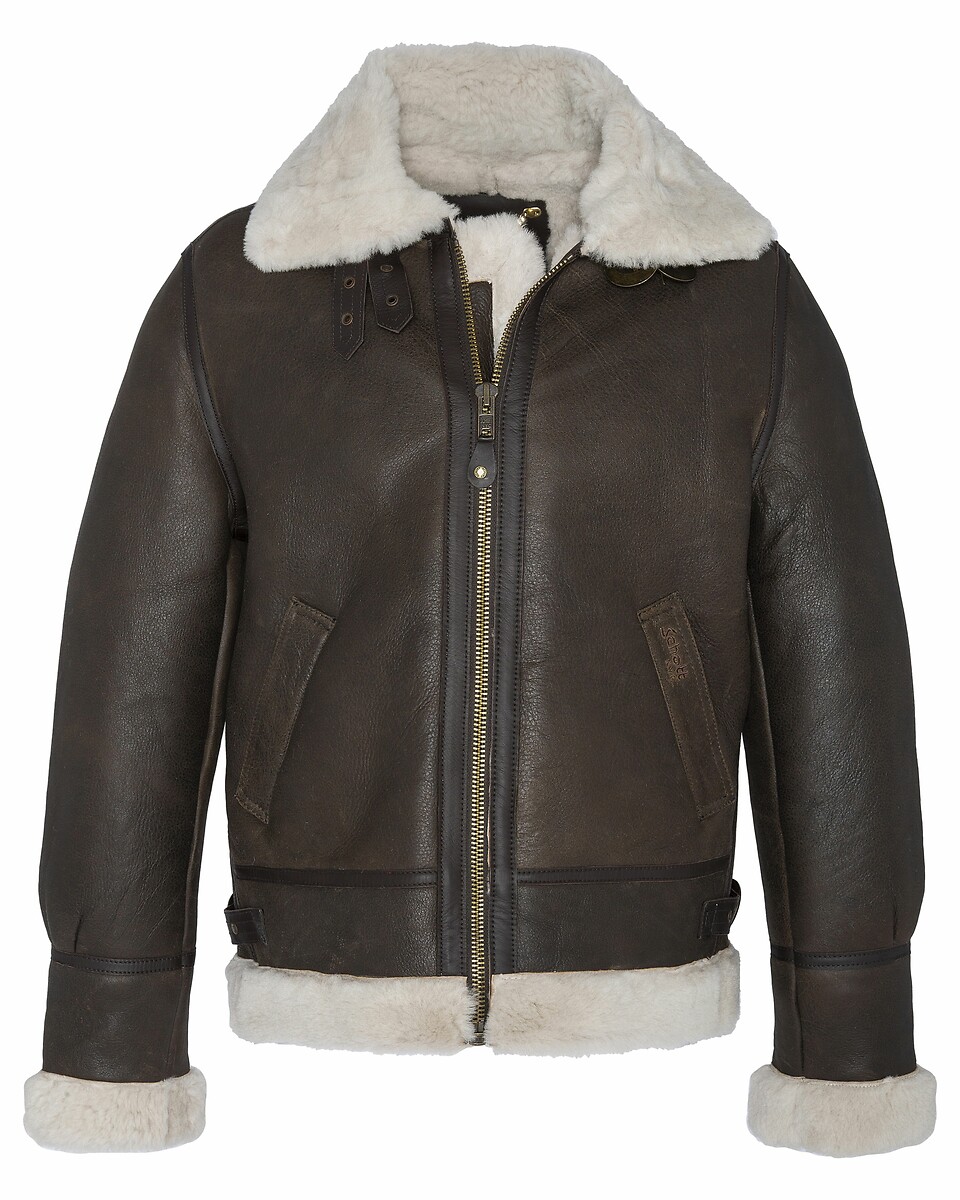 Jaqueta bomber de pele de carneiro SCHOTT LC 1259
