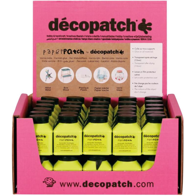 Vernis colle Paperpatch 70ml multilangues - Vert