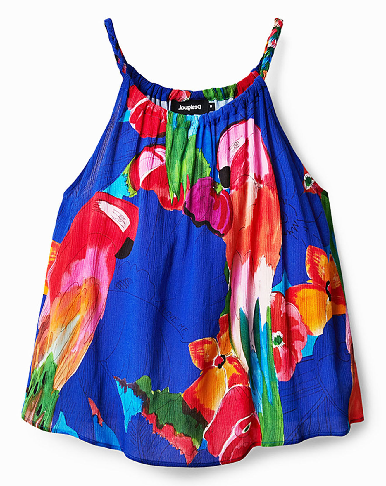 Desigual Top Mya bleu klein