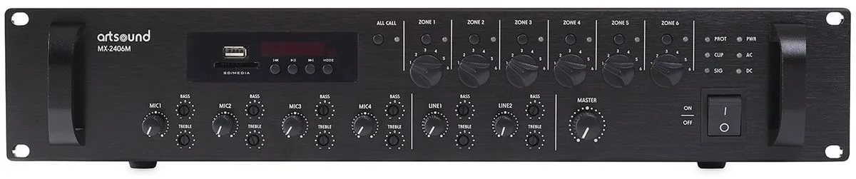 Artsound MX-2406M Amplis 100 volts