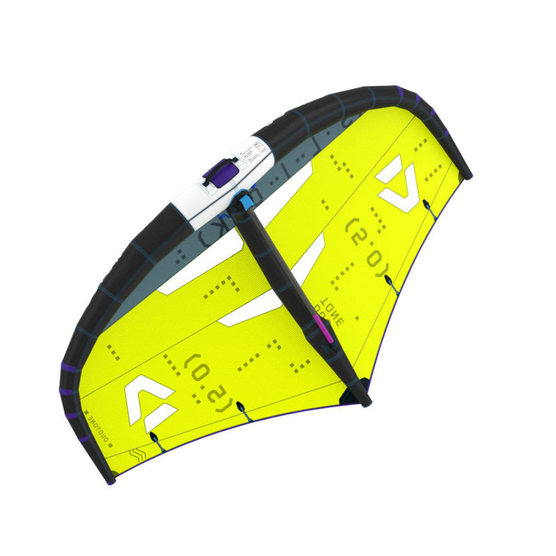 AILE DE WINGSURF DUOTONE SLICK 2024 LIME/DARK GREY