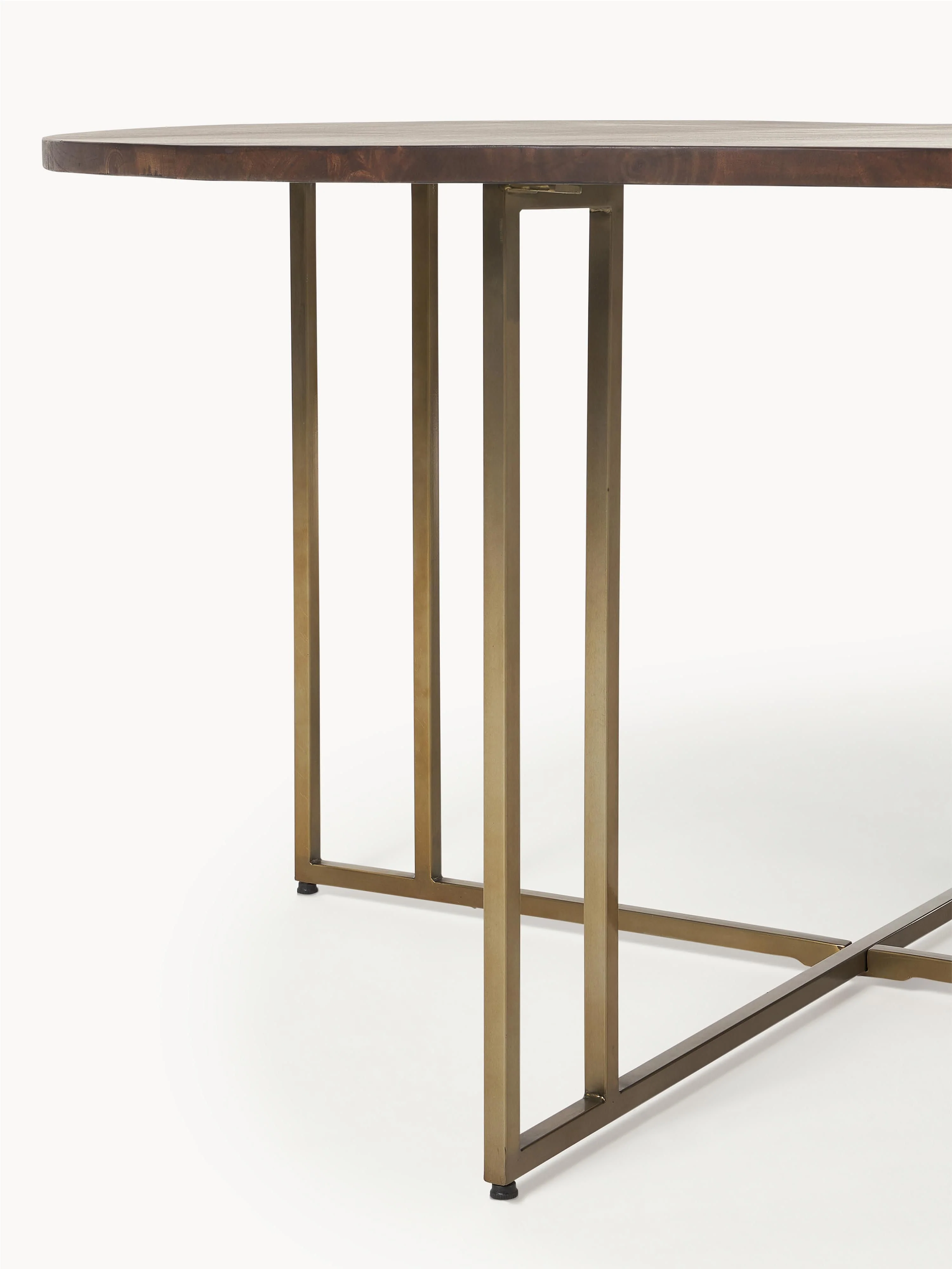 Ronde eettafel Luca van mangohout, in verschillende formaten