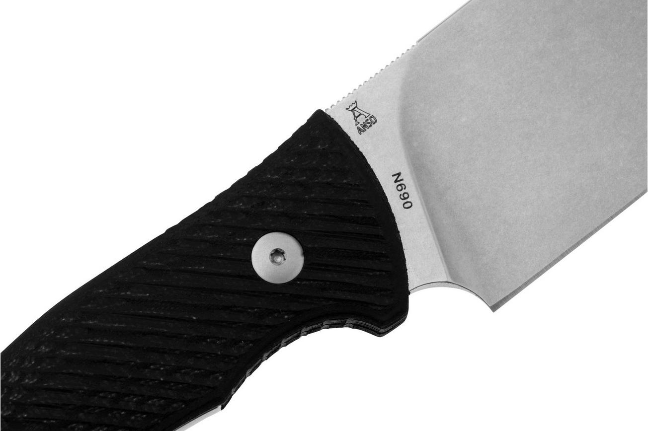 Viper Ranger VT4054GG Böhler N690, Black SureTouch, vaststaand mes
