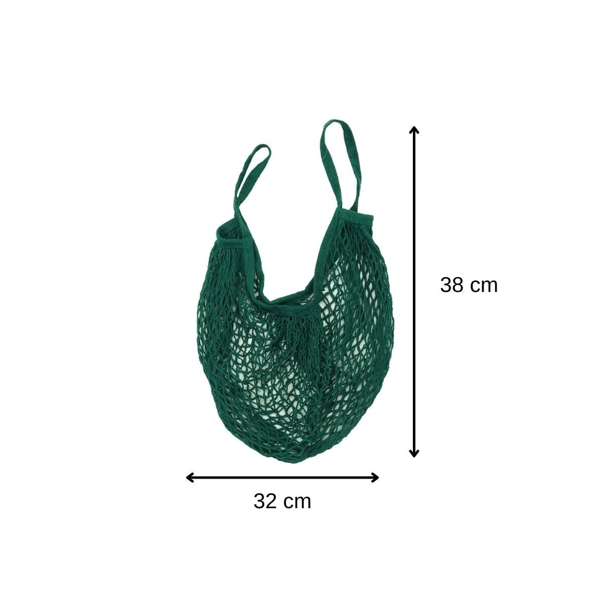 Lot de 3 sacs à provisions type filet de course Fackelmann Eco Friendl