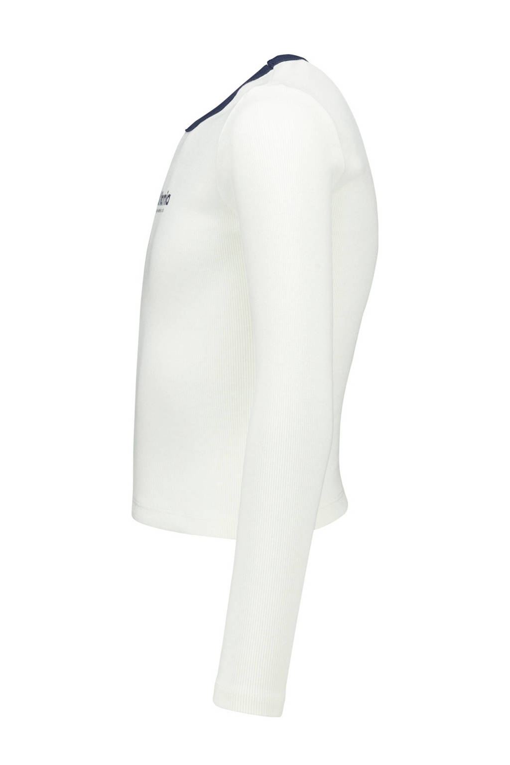 longsleeve met tekst wit